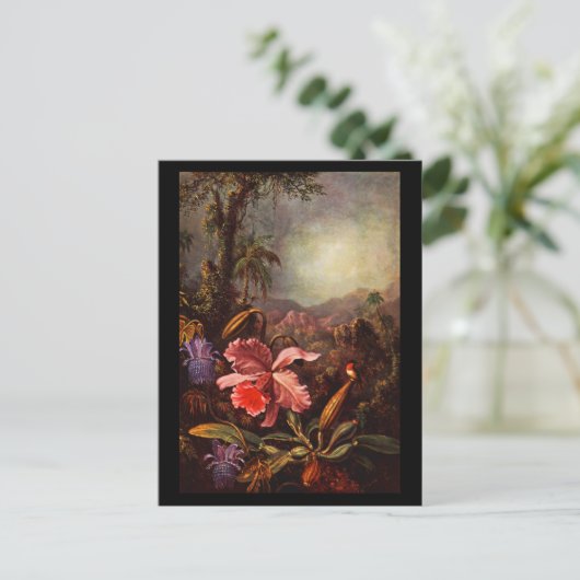 Briefkaart-Klassieke/-Martin Johnson Heade 15 Briefkaart (Staand voorkant)