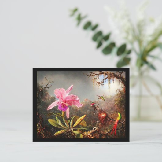 Briefkaart-Klassieke/-Martin Johnson Heade 29 Briefkaart (Staand voorkant)