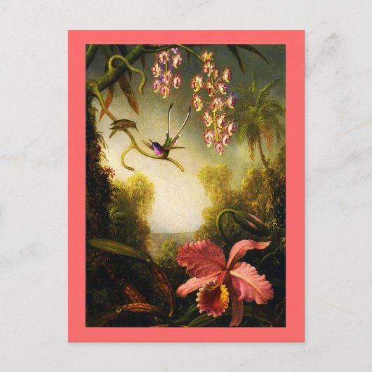 Briefkaart-Klassieke/-Martin Johnson Heade 32 Briefkaart (Voorkant)