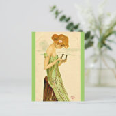 Briefkaart-Klassieke/-Raphael Kirchner 13 Briefkaart (Staand voorkant)