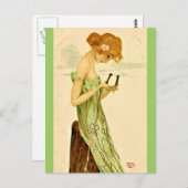 Briefkaart-Klassieke/-Raphael Kirchner 13 Briefkaart (Voorkant / Achterkant)