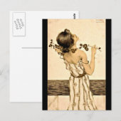 Briefkaart-Klassieke/-Raphael Kirchner 20 Briefkaart (Voorkant / Achterkant)