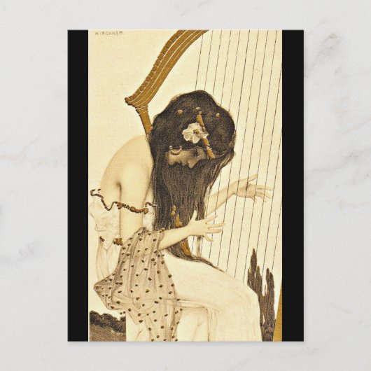 Briefkaart-Klassieke/-Raphael Kirchner 22 Briefkaart (Voorkant)