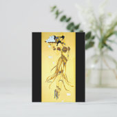 Briefkaart-Klassieke/-Raphael Kirchner 24 Briefkaart (Staand voorkant)