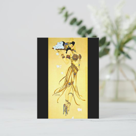 Briefkaart-Klassieke/-Raphael Kirchner 24 Briefkaart (Staand voorkant)