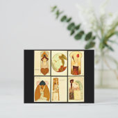 Briefkaart-Klassieke/-Raphael Kirchner 25 Briefkaart (Staand voorkant)