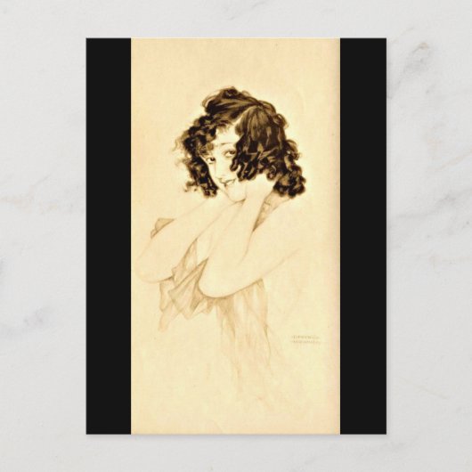 Briefkaart-Klassieke/-Raphael Kirchner 28 Briefkaart (Voorkant)