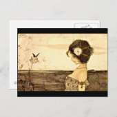 Briefkaart-Klassieke/-Raphael Kirchner 34 Briefkaart (Voorkant / Achterkant)