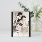 Briefkaart-Klassieke/-Raphael Kirchner 37 Briefkaart (Staand voorkant)