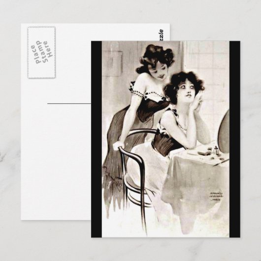 Briefkaart-Klassieke/-Raphael Kirchner 37 Briefkaart (Voorkant / Achterkant)