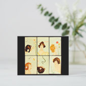 Briefkaart-Klassieke/-Raphael Kirchner 40 Briefkaart (Staand voorkant)