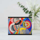 Briefkaart-Klassieke/-Robert Delaunay 11 Briefkaart (Staand voorkant)