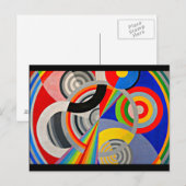 Briefkaart-Klassieke/-Robert Delaunay 11 Briefkaart (Voorkant / Achterkant)