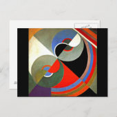 Briefkaart-Klassieke/-Robert Delaunay 13 Briefkaart (Voorkant / Achterkant)