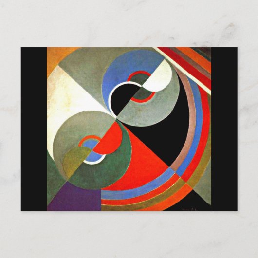 Briefkaart-Klassieke/-Robert Delaunay 13 Briefkaart (Voorkant)