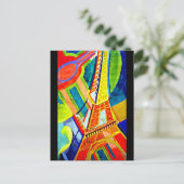 Briefkaart-Klassieke/-Robert Delaunay 16 Briefkaart (Staand voorkant)