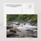 Briefkaart - Kleine Pigeon River, Grote Smoky Mtns (Voorkant / Achterkant)
