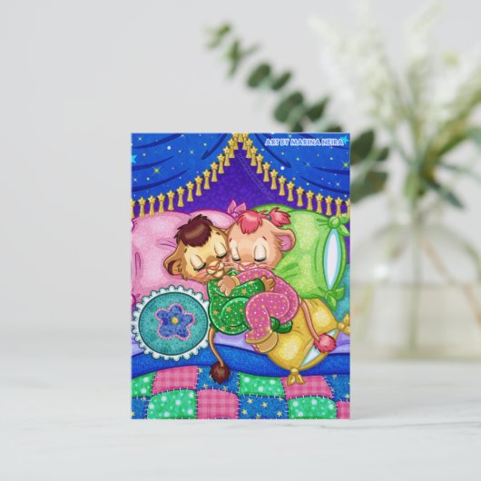 Briefkaart Kleine Princes (Staand voorkant)