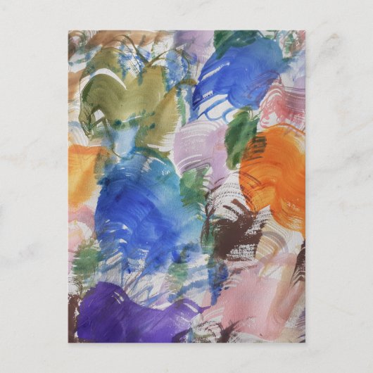 Briefkaart Kleurenplash (Voorkant)