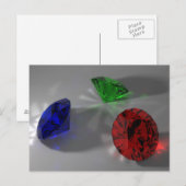 Briefkaart Kleursteen (Voorkant / Achterkant)