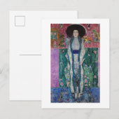 BRIEFKAART : KLIMT : PORTRAIT : ADELE BLOCH BAUER (Voorkant / Achterkant)