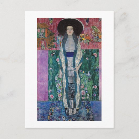 BRIEFKAART : KLIMT : PORTRAIT : ADELE BLOCH BAUER (Voorkant)