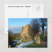 Briefkaart Knaresborough Castle (Voorkant / Achterkant)