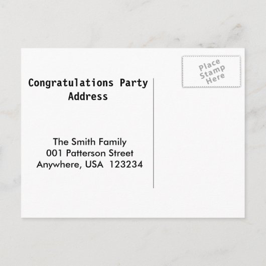 Briefkaart koeien gefeliciteerd (Achterkant)