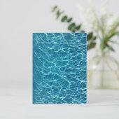 Briefkaart koel poolwater (Staand voorkant)