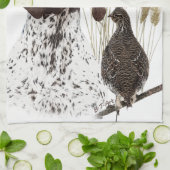 Briefkaart Koffie van het Duitse Shorthaired Point Theedoek (Gevouwen)