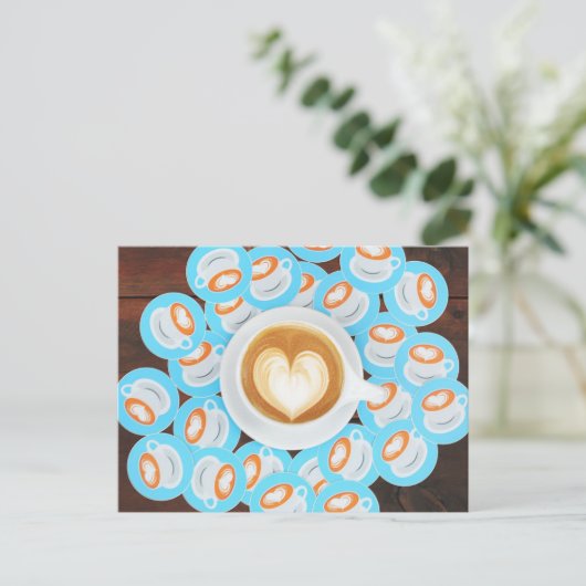 Briefkaart Koffiewinkel (Staand voorkant)