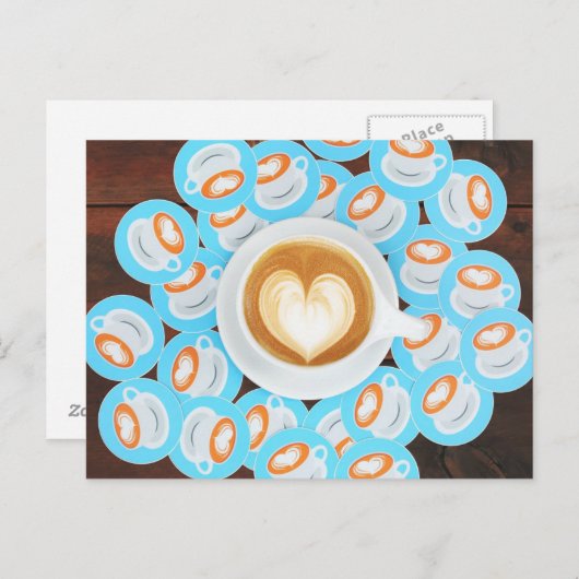 Briefkaart Koffiewinkel (Voorkant / Achterkant)