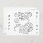 Briefkaart - Koi Pond to Color (Voorkant / Achterkant)