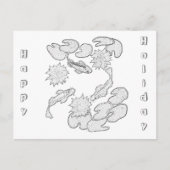 Briefkaart - Koi Pond to Color (Voorkant)