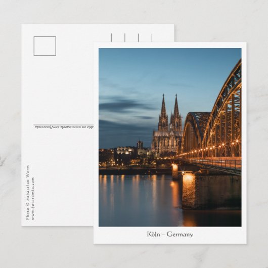 Briefkaart Köln Duitsland (Voorkant / Achterkant)