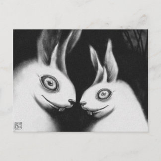 briefkaart "Konijnen"