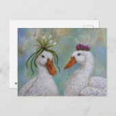 Briefkaart - Koning en Koningin (Voorkant / Achterkant)