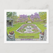 briefkaart/KONINKRIJK CENTRUM EN GARDENEN Briefkaart (Voorkant)