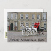 Briefkaart Kopenhagen/Amalienborg Palace! (Voorkant / Achterkant)