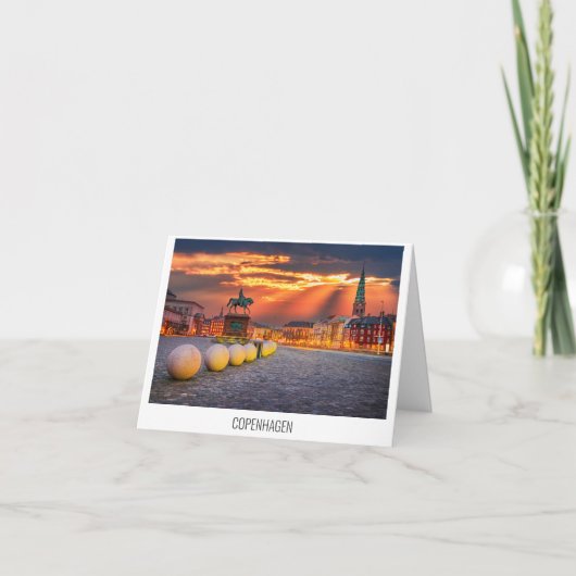Briefkaart Kopenhagen, Denemarken (Voorkant)