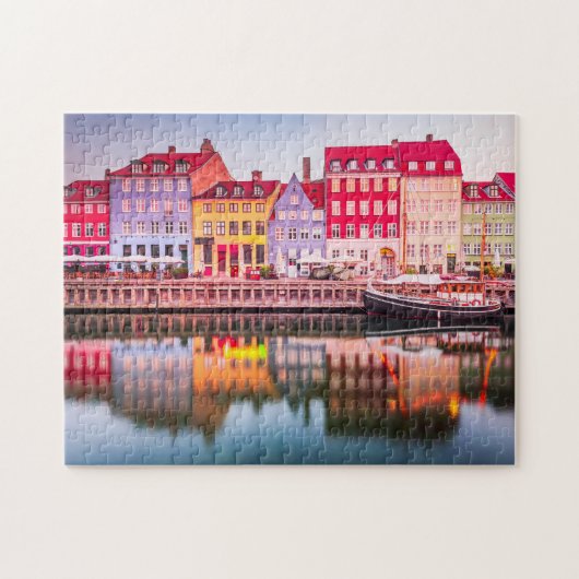 Briefkaart Kopenhagen, Denemarken Legpuzzel (Horizontaal)
