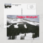 Briefkaart Koperberg Ski Area (Voorkant / Achterkant)