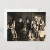 Briefkaart  kostumepartij (Voorkant / Achterkant)