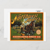 Briefkaart  Kratellabel (Voorkant / Achterkant)