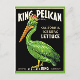 Briefkaart  Kratellabel