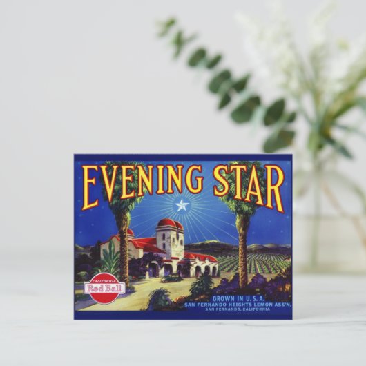 Briefkaart  Kratellabel (Staand voorkant)