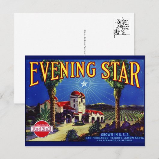 Briefkaart  Kratellabel (Voorkant / Achterkant)