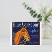 Briefkaart  Kratellabel (Staand voorkant)