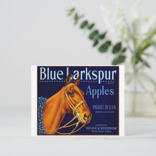 Briefkaart  Kratellabel (Staand voorkant)