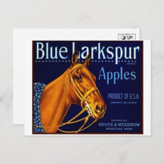 Briefkaart  Kratellabel (Voorkant / Achterkant)